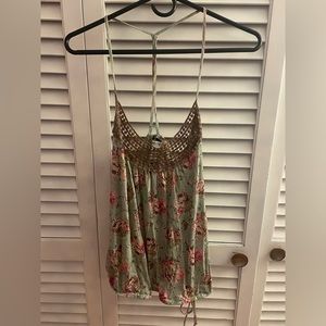 Y2K American Rag Floral Tank